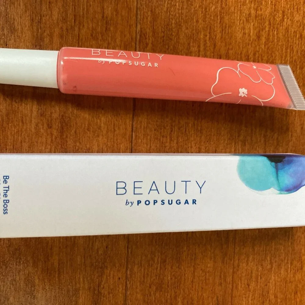 NIB 3 Beauty by PopSugar Be The Boss Lip Gloss 04 Borderline 0.3 oz - Picture 8 of 8